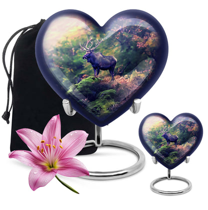 10 inch heart urn for human ashes 