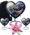 10 inch heart urn for human ashes 