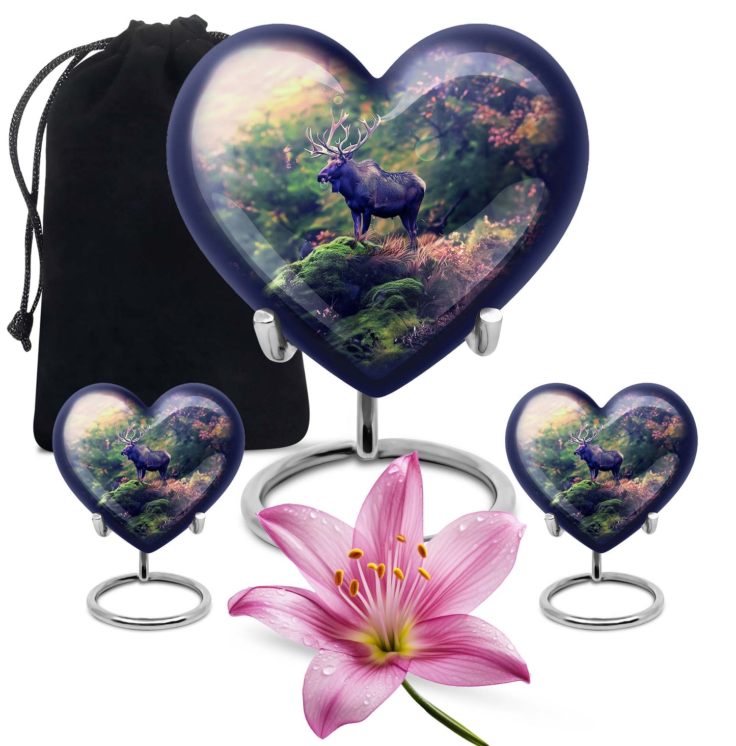 10 inch heart urn for human ashes 