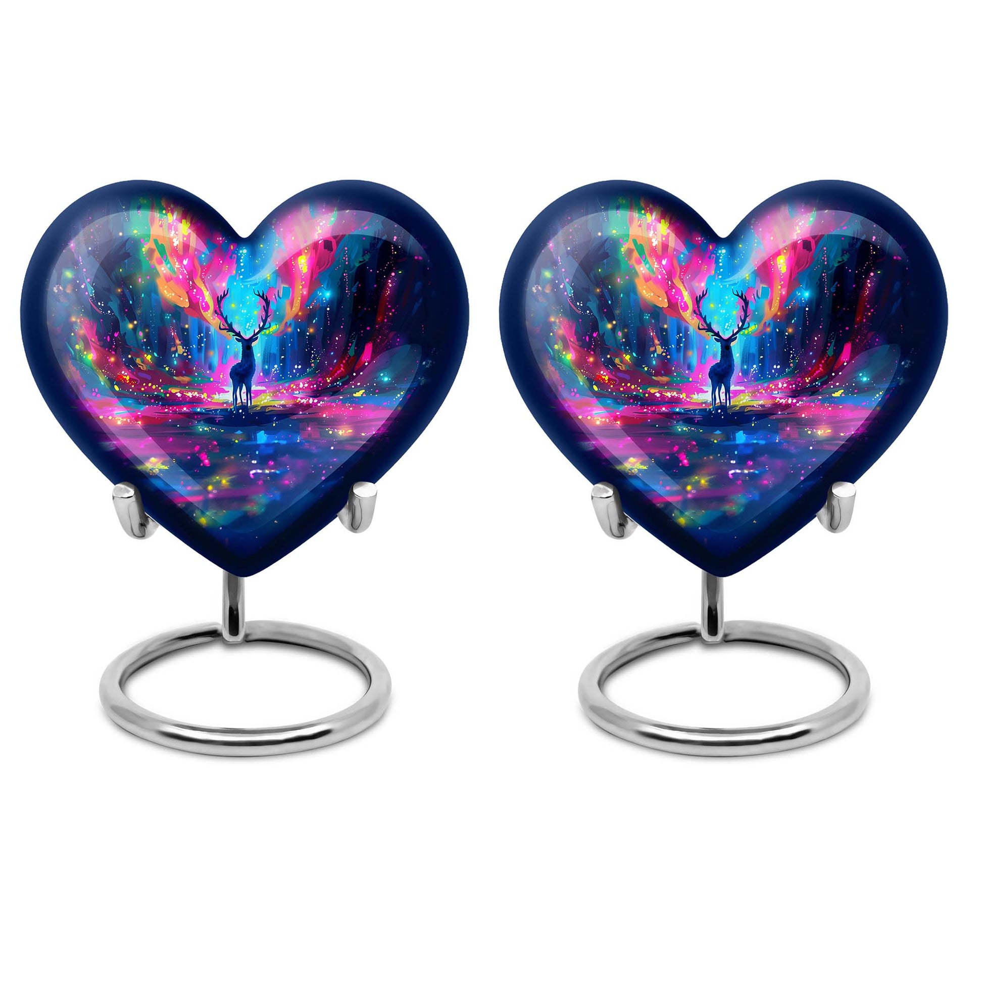  moose walking Urn for human ashes