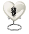  Catholic Heart Urn for cremation,