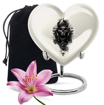 Personalized Galaxy Cremation Urn for Men & Women - 10-inch, 200 cu in - Yatskia