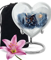 10-inch heart urn for cremation