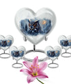 10-inch heart urn for cremation