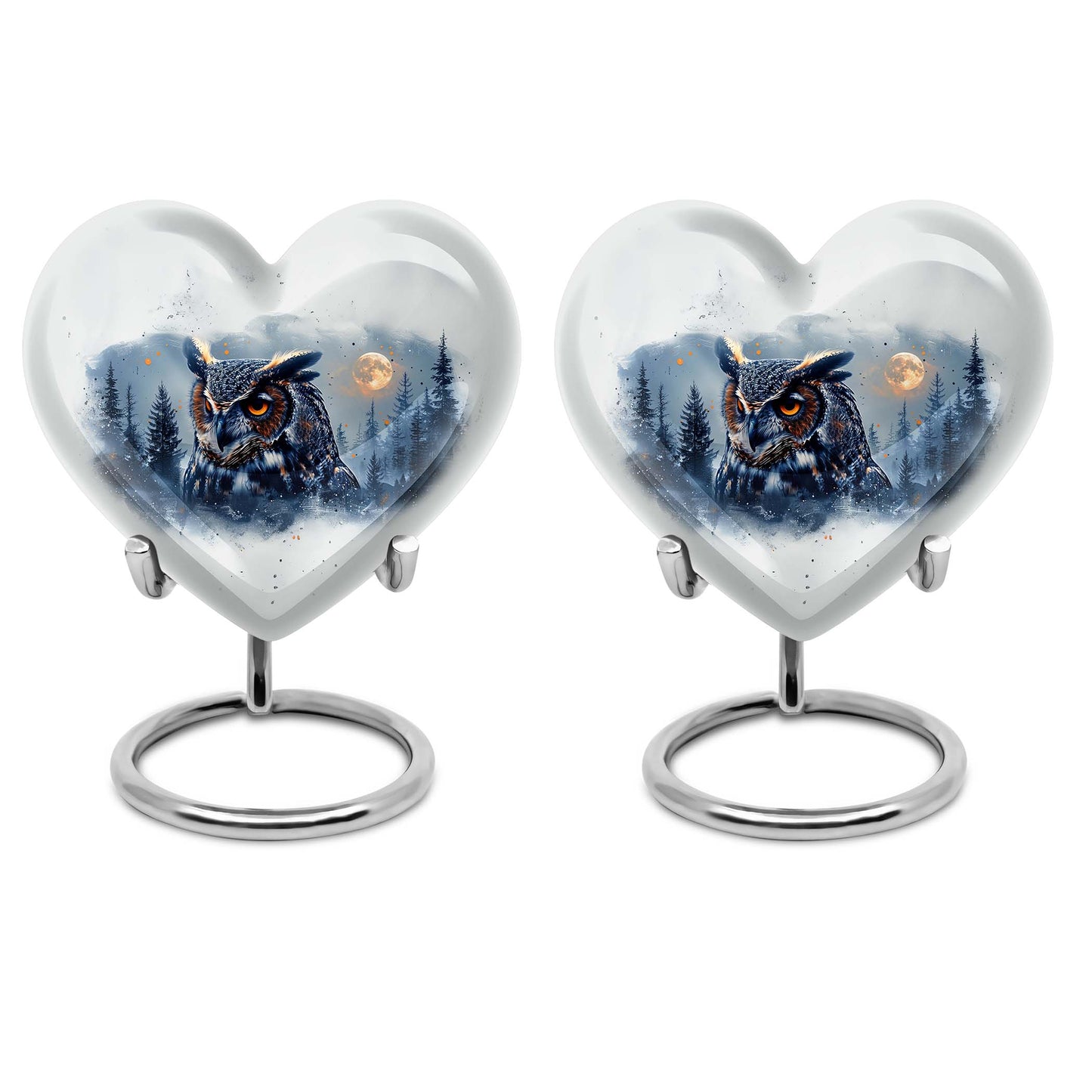 10-inch heart urn for cremation