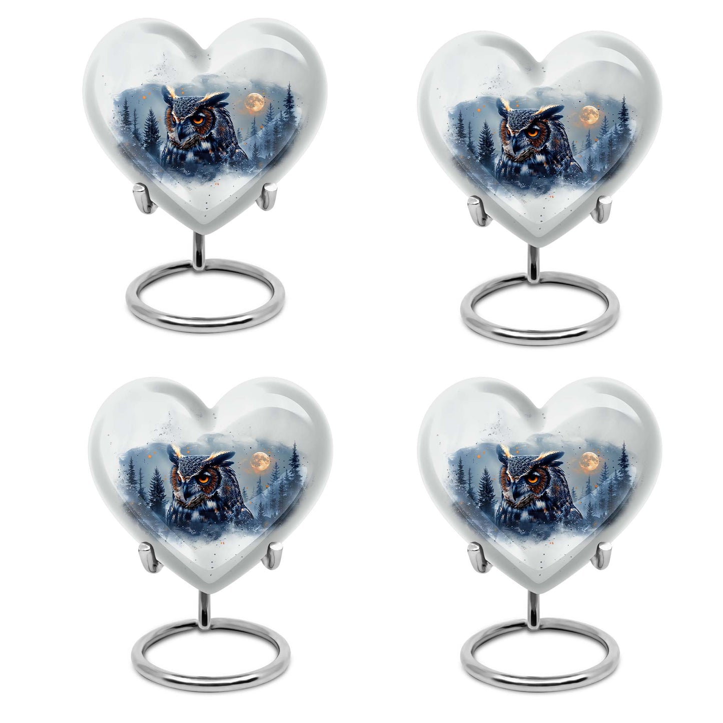 10-inch heart urn for cremation