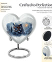 10-inch heart urn for cremation