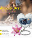 10-inch heart urn for cremation
