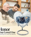 10-inch heart urn for cremation