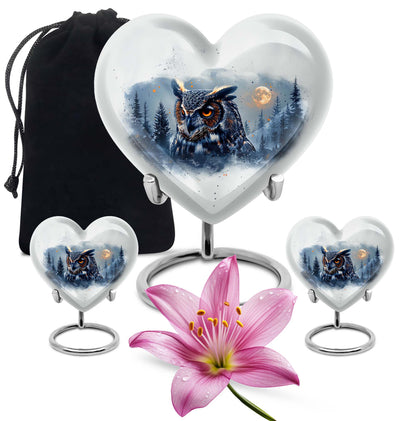 10-inch heart urn for cremation
