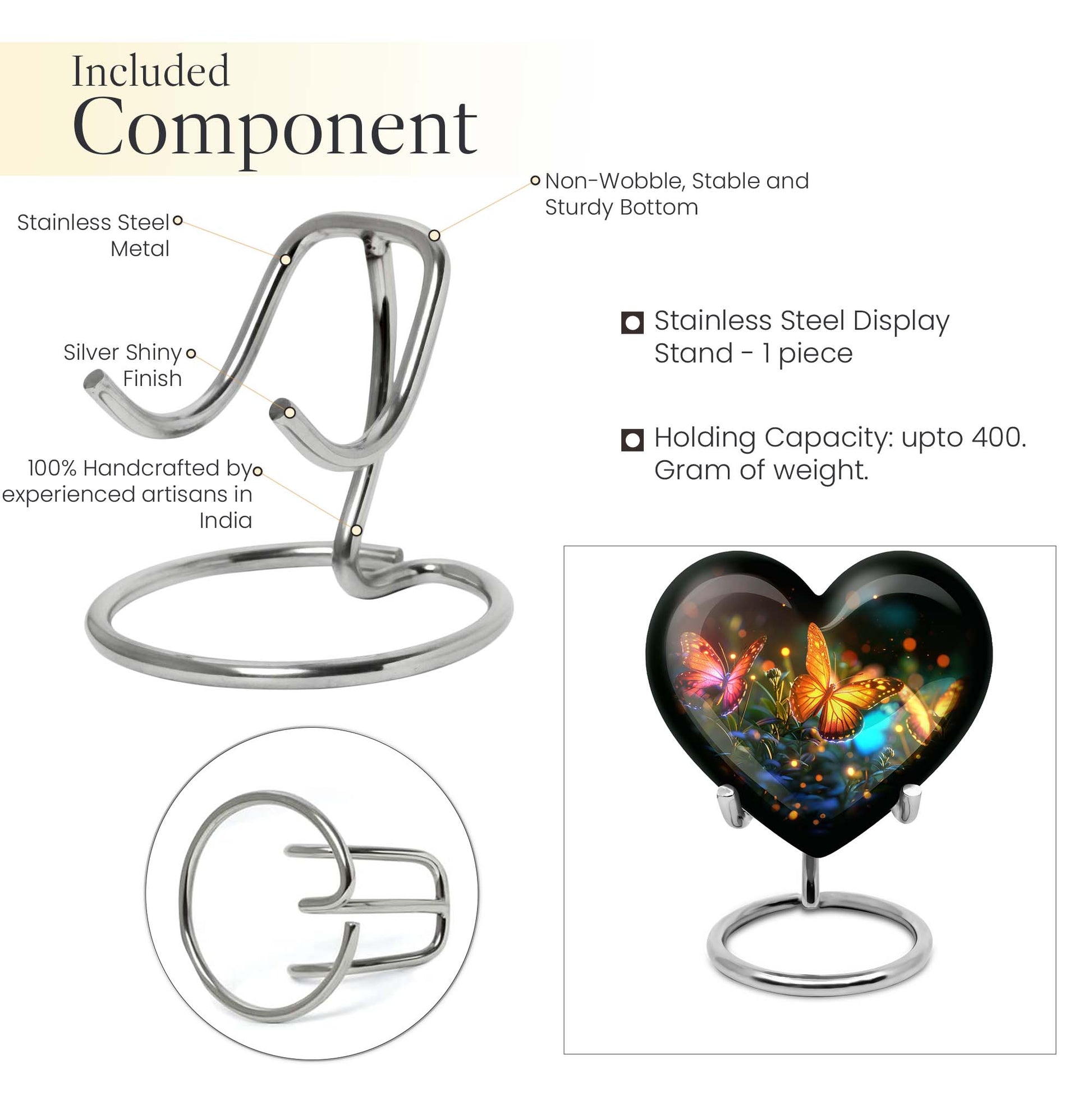 butterfly urn for adult female