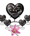 diamond heart urn