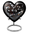diamond heart urn