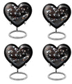 diamond heart urn