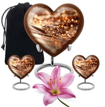 Large Urn with 2 Mini Urn