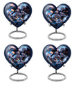 Heart-shaped diamond urn