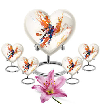 Large Urn with 4 Small Urn