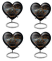 heart urn for adult male ashes