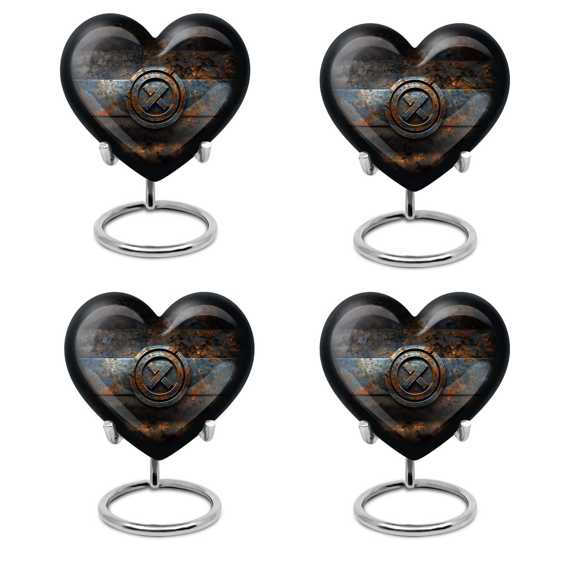 heart urn for adult male ashes