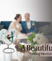 heart shaped humming bird urn for adult human ashes
