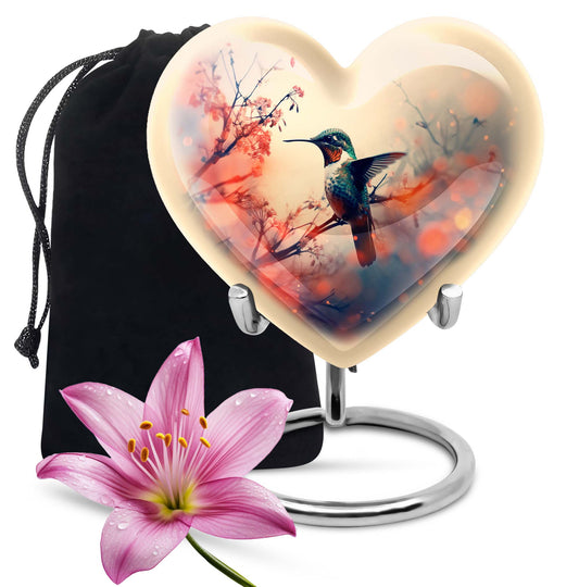 heart urn for funeral