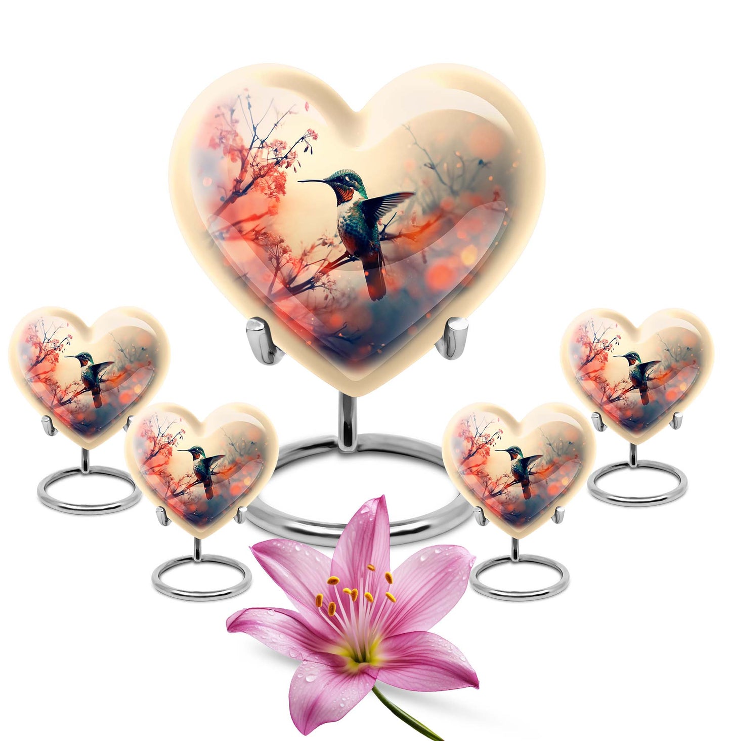 heart urn for funeral