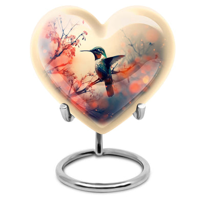 heart urn for funeral