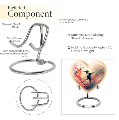 heart urn for funeral