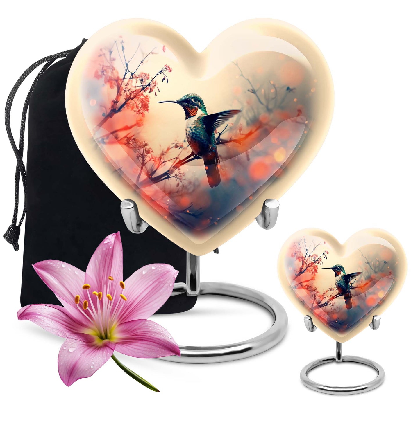 heart urn for funeral