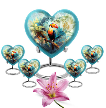 Large Urn with 4 Small Urn