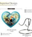 Heart-shaped Puffin Bird Urn