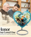 Heart-shaped Puffin Bird Urn