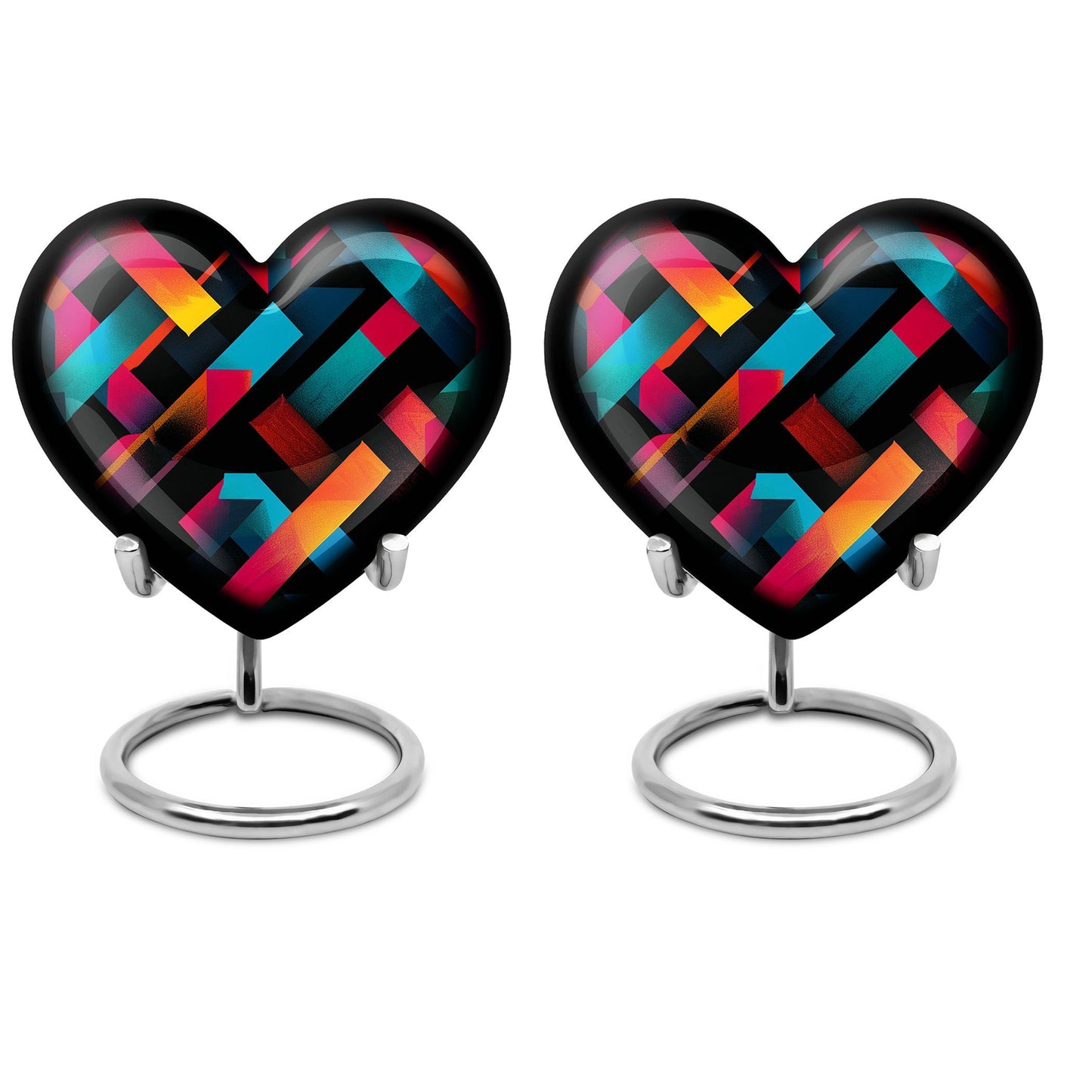 10-inch Heart-shaped Pattern Urn in for adult