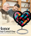 10-inch Heart-shaped Pattern Urn in for adult