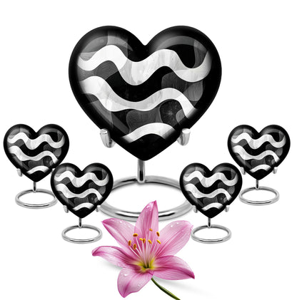 Heart designed Pattern Urn.