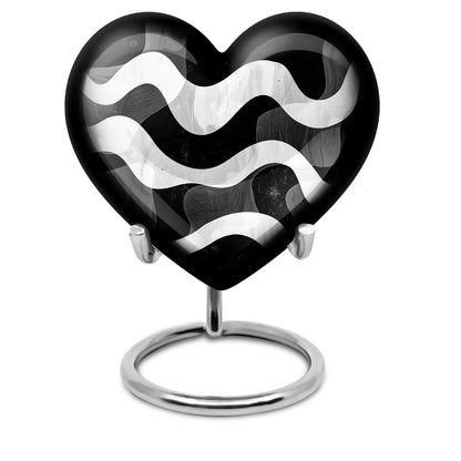 Heart designed Pattern Urn.