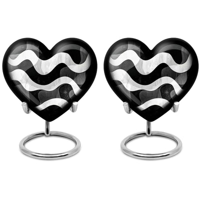 Heart designed Pattern Urn.