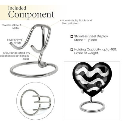 Heart designed Pattern Urn.