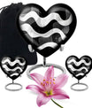 Heart designed Pattern Urn.