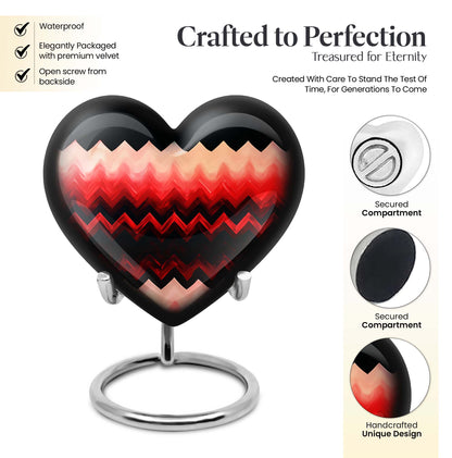 heart-shaped Pattern Urn