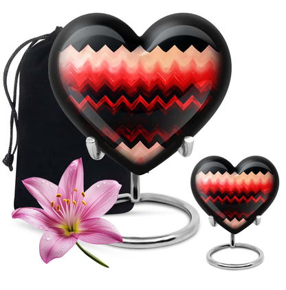 heart-shaped Pattern Urn