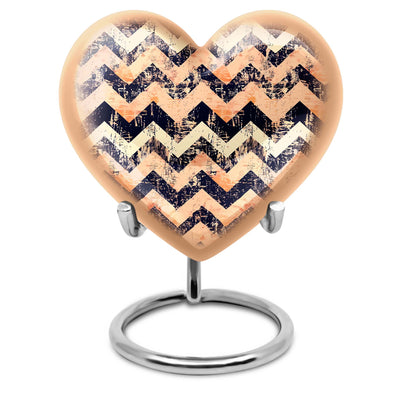 Personalized Artistic Cremation Urn for Adult Male - 10-inch, 200 cu in - Yatskia
