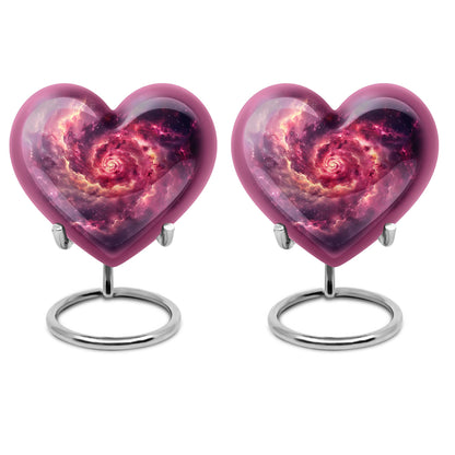 Personalized Galaxy Cremation Urn for Dad - 10-inch, 200 cu in - Yatskia