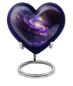 Galaxy Urn, heart-shaped