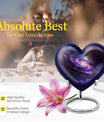 Galaxy Urn, heart-shaped