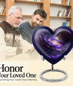 Galaxy Urn, heart-shaped