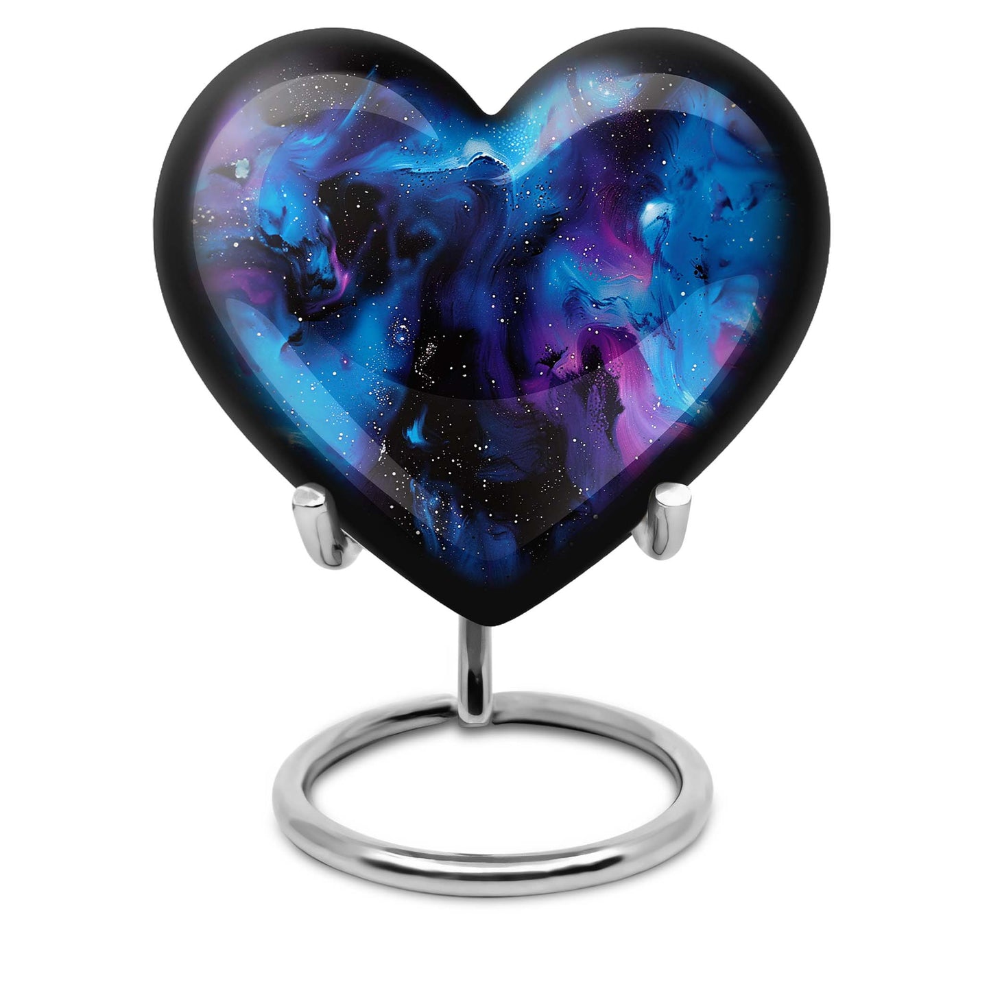 Personalized Galaxy Cremation Urn for Mom - 10-inch, 200 cu in - Yatskia