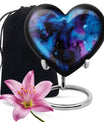 Galaxy Heart Urn For Ashes