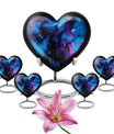 Galaxy Heart Urn For Ashes