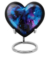Galaxy Heart Urn For Ashes